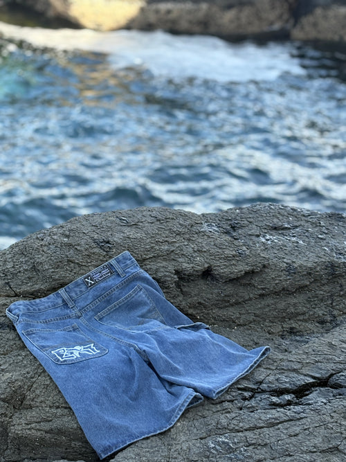 Denim Dream Jorts -  Denim Blue