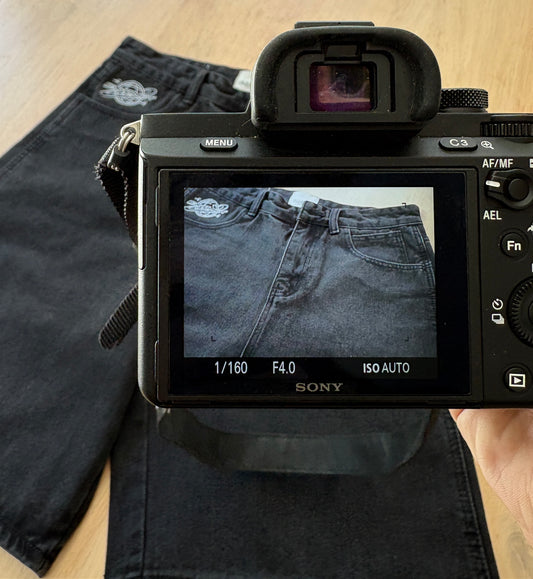 Denim Dream Jorts - Black Washed
