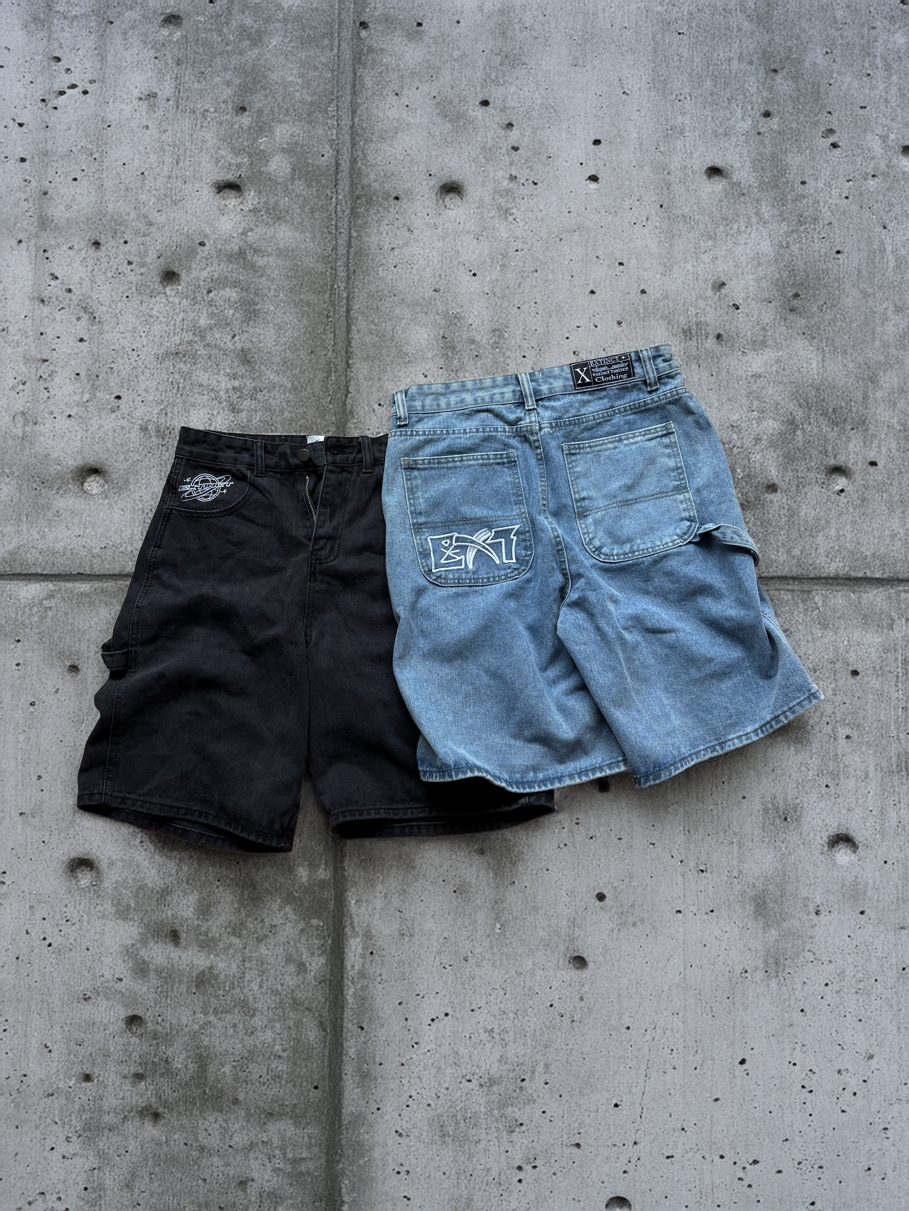 Denim Dream Jorts -  Denim Blue