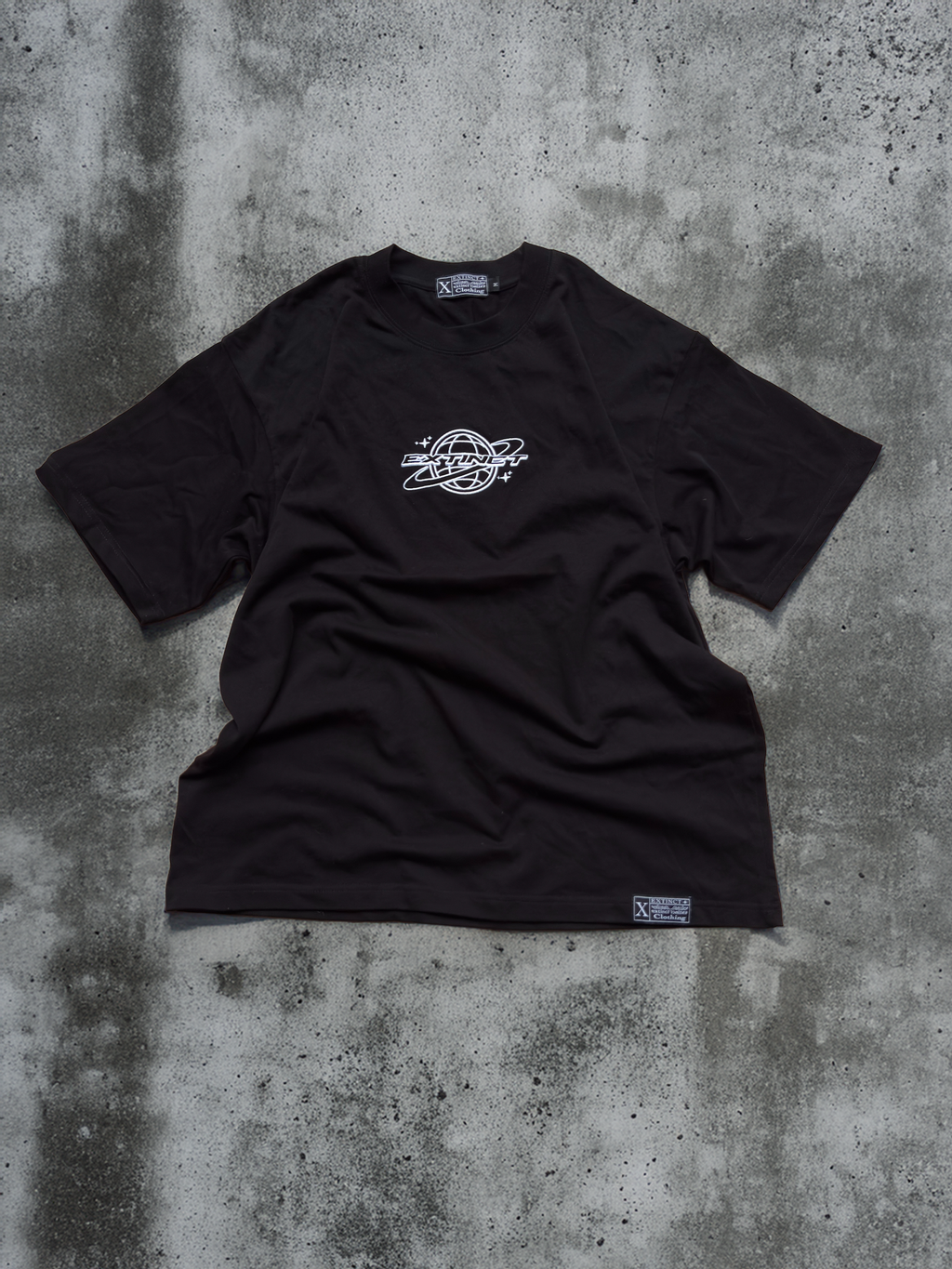 Heavyweight Box Fit Tee - Black