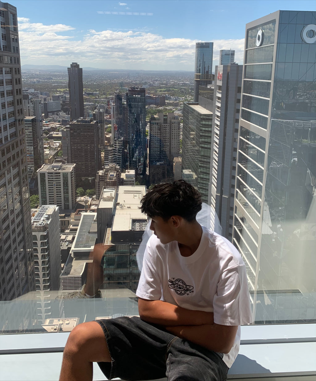 Heavyweight Box Fit Tee- White