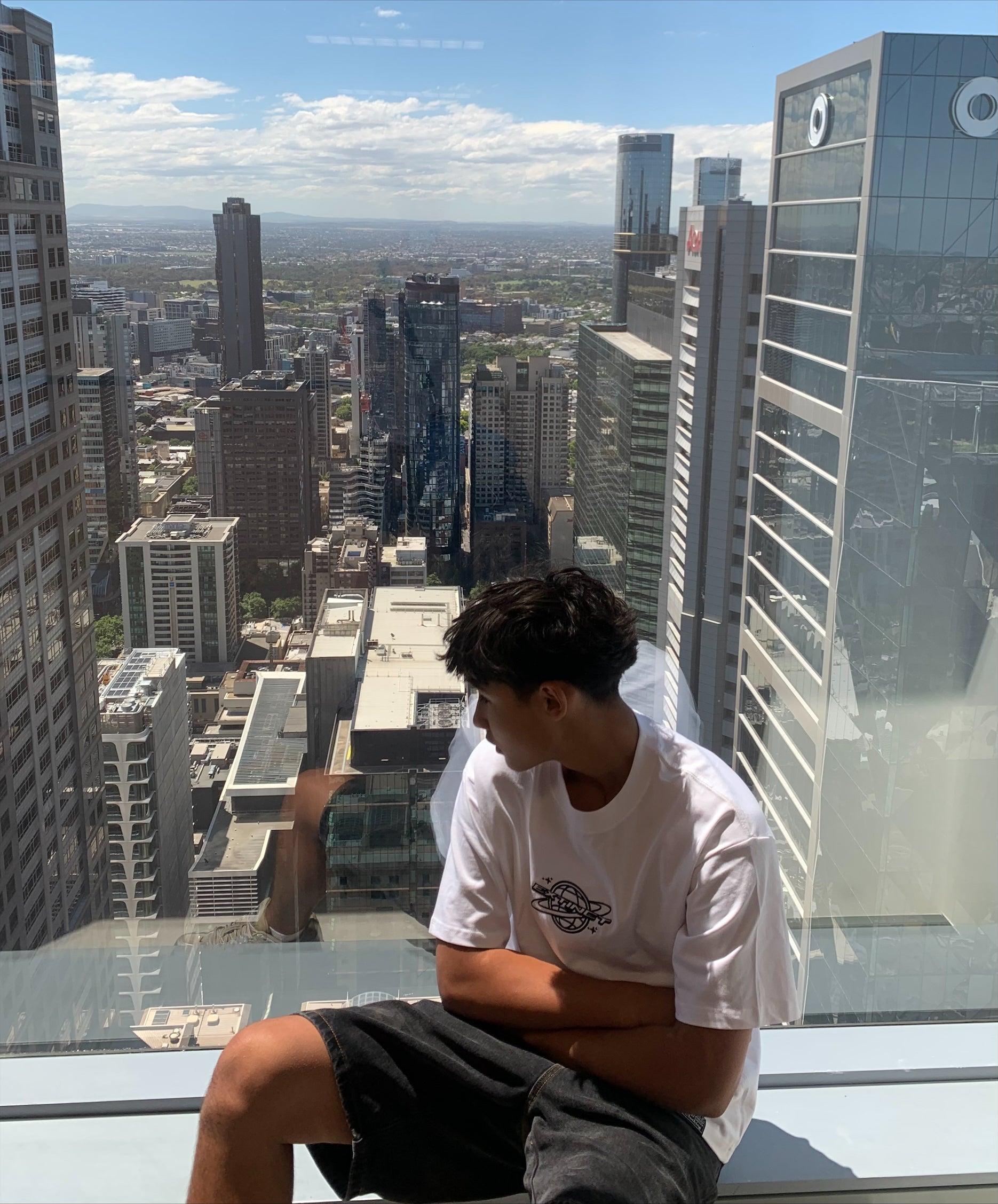 Heavyweight Box Fit Tee- White