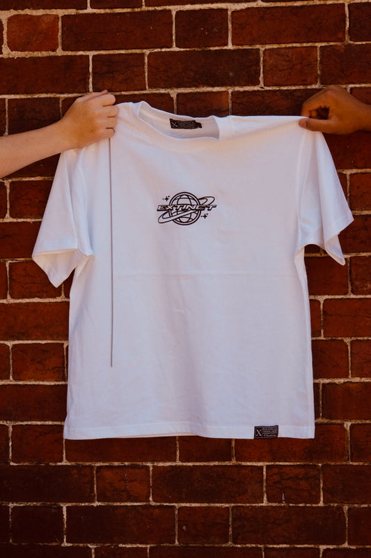 Heavyweight Box Fit Tee- White